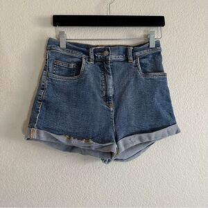 Aritzia Wilfred Free High rise Jean shorts